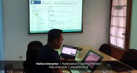 SharePoint Administration and Workflow Training bersama PT Lestari Banten Energi