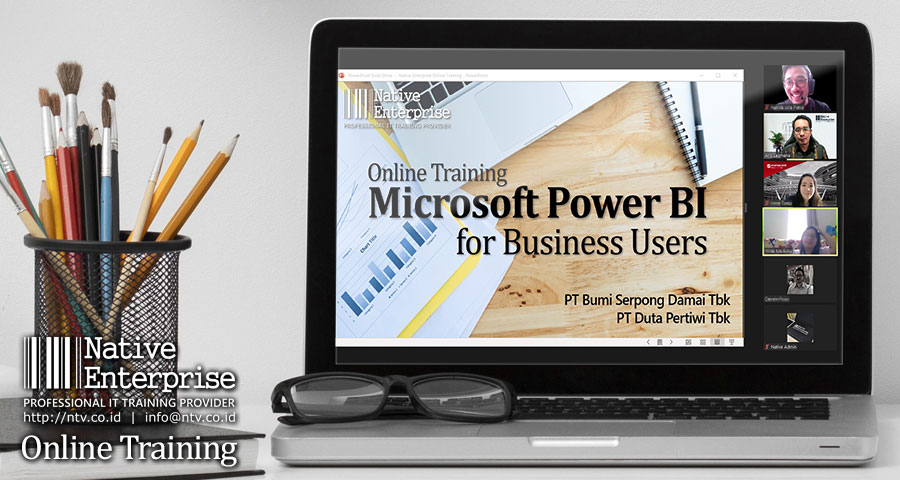 Power BI for Business Users Online Training bersama Sinar Mas Land