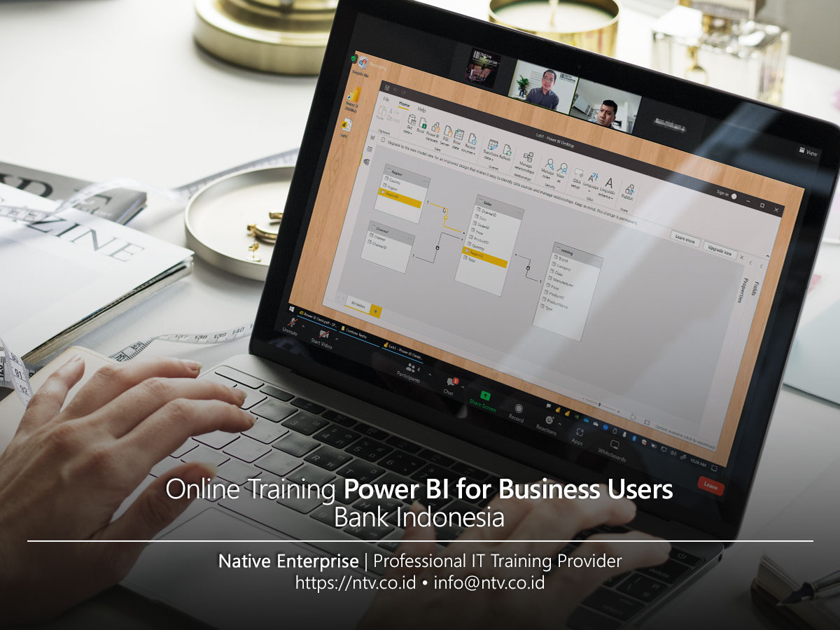 Power BI for Business Users Online Training bersama Bank Indonesia