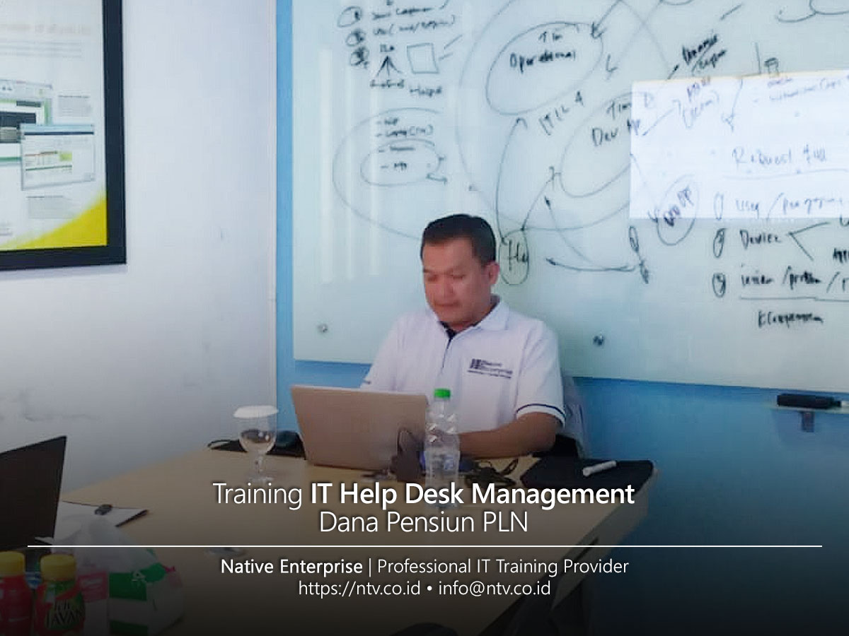 IT Help Desk Management Training bersama Dana Pensiun PT PLN
