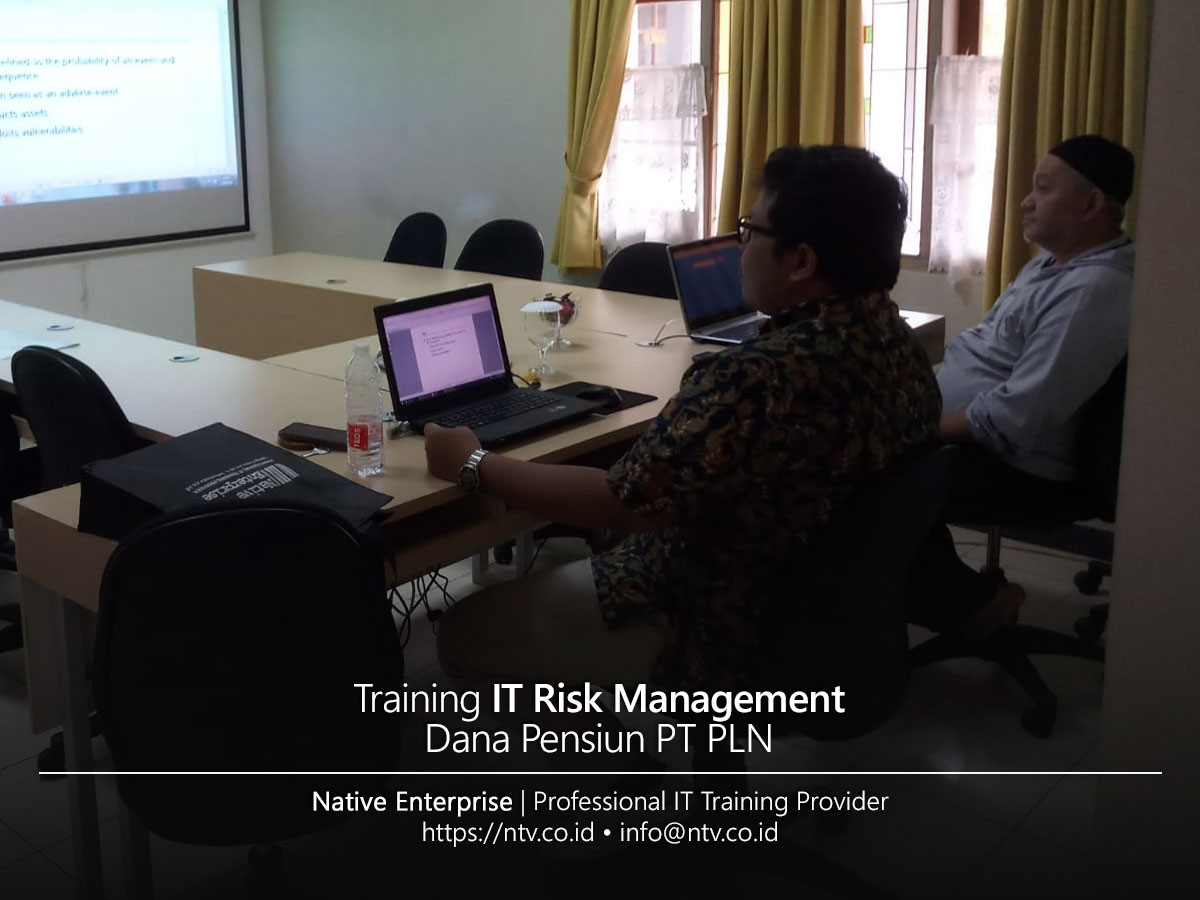 IT Risk Management Training bersama Dana Pensiun PT. PLN