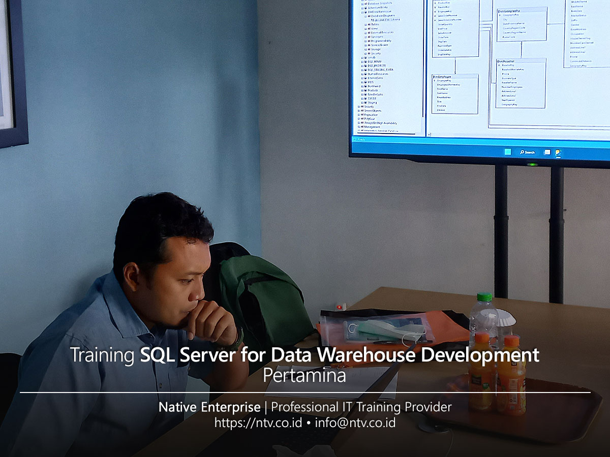 SQL Server for Data Warehouse Development Training bersama Pertamina