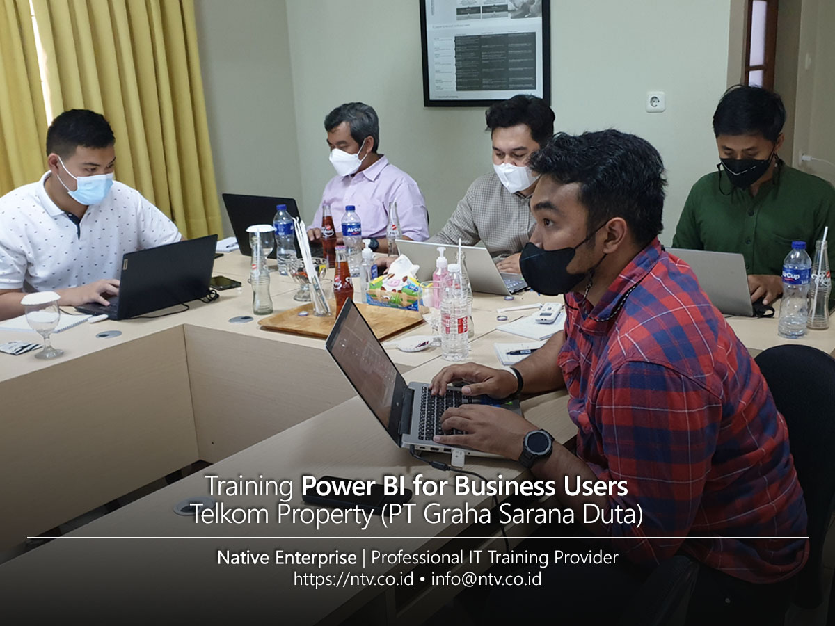 Power BI for Business Users Training bersama Telkom Property