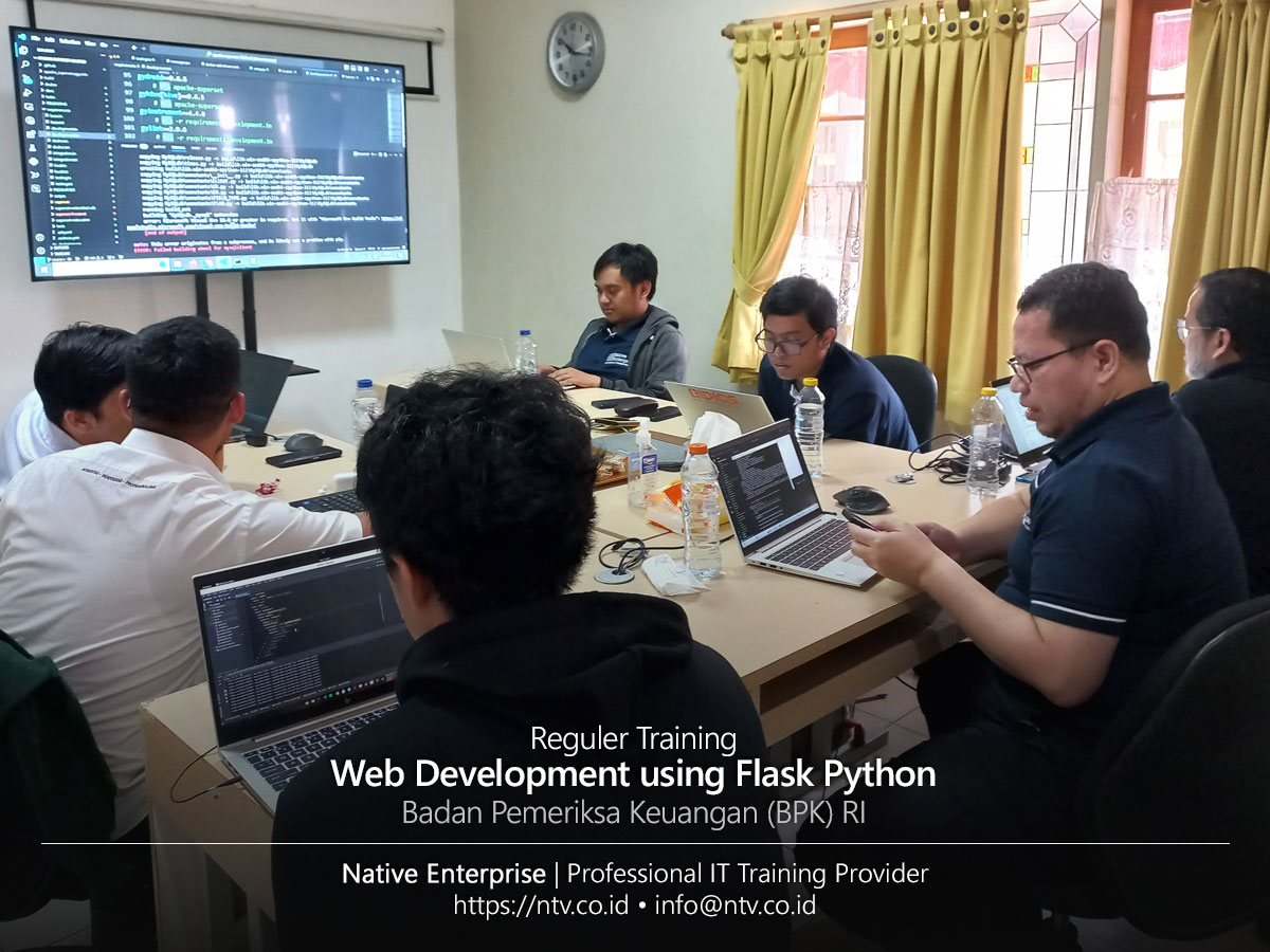 Web Development using Flask Python Training bersama BPK RI