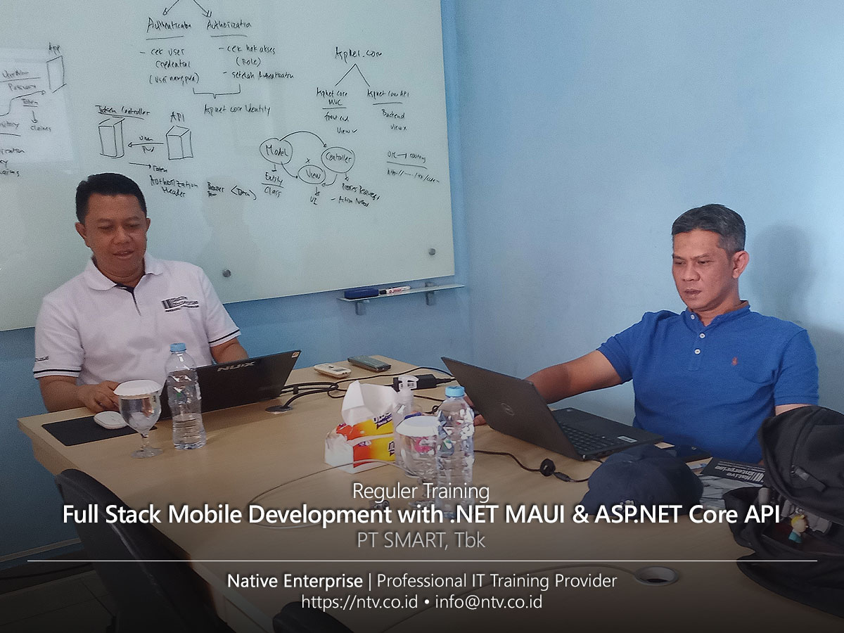 Full Stack Mobile Development with .NET MAUI & ASP.NET Core API Training bersama PT. SMART Tbk