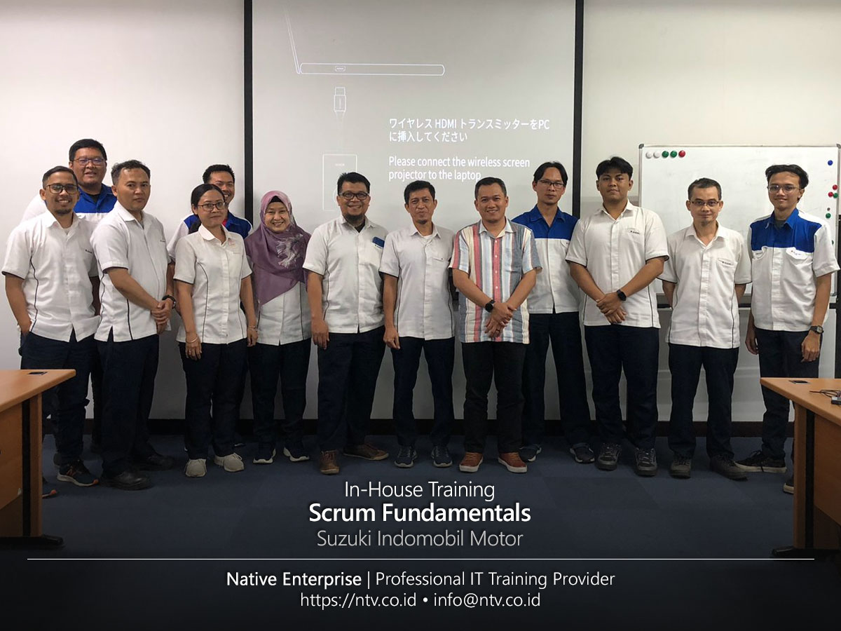 Scrum Fundamentals In-House Training bersama Suzuki Indomobil Motor
